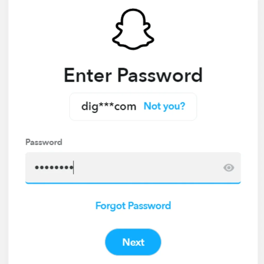 Enter your password.